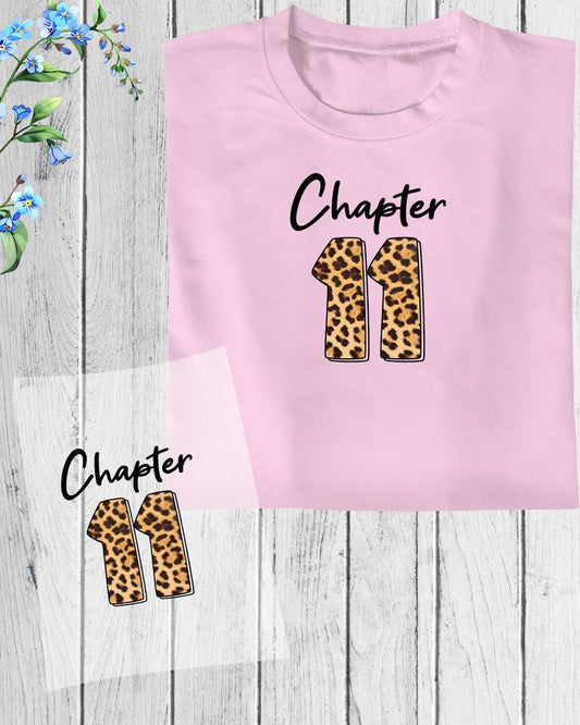 Chapter 11 Birthday DTF Transfer