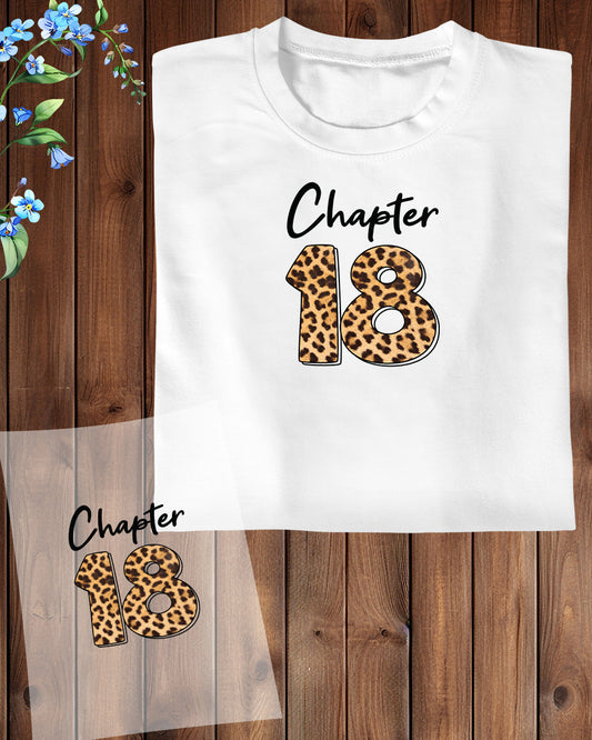 Chapter 18 Leopard DTF Transfer Film