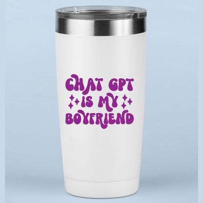 ChatGPT Boyfriend DTF Transfer Ready to Press, Funny AI Meme Heat Transfer For Shirt, ChatGPT is My Boyfriend UV Sticker Prints