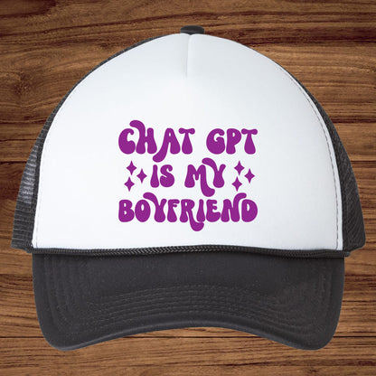 ChatGPT Boyfriend DTF Transfer Ready to Press, Funny AI Meme Heat Transfer For Shirt, ChatGPT is My Boyfriend UV Sticker Prints