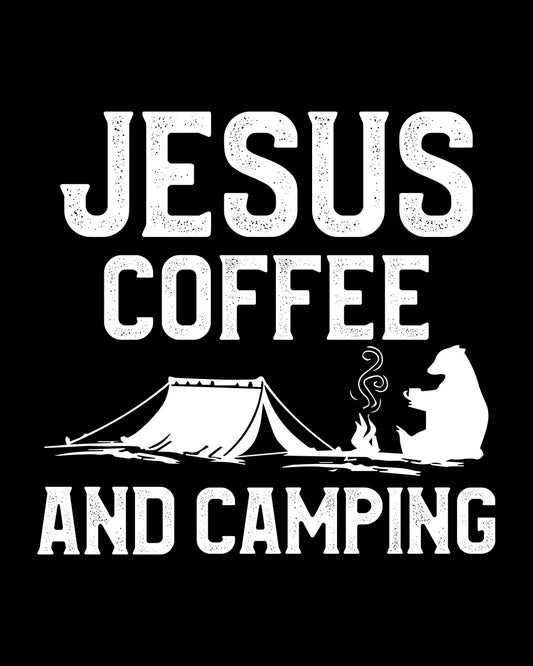 Jeus Coffee and Camping Trendy DTF Transfer Film