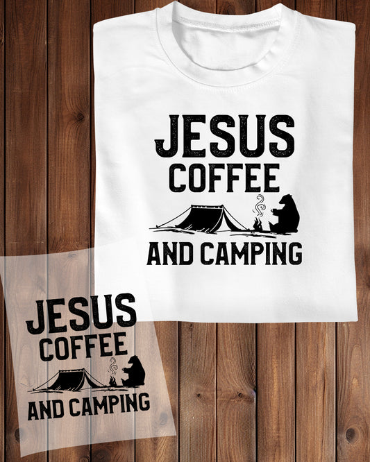 Jeus Coffee and Camping DTF Transfer Film