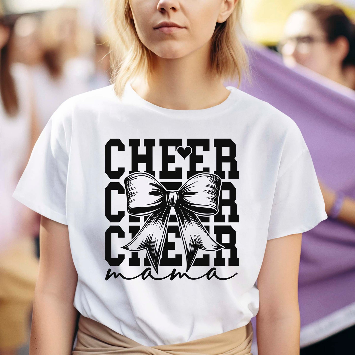 Cheer Mom DTF Transfer Premade Gangsheet