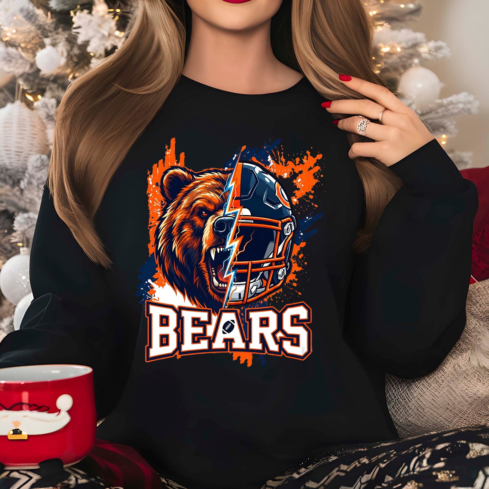 Chicago Football Bear DTF Transfer