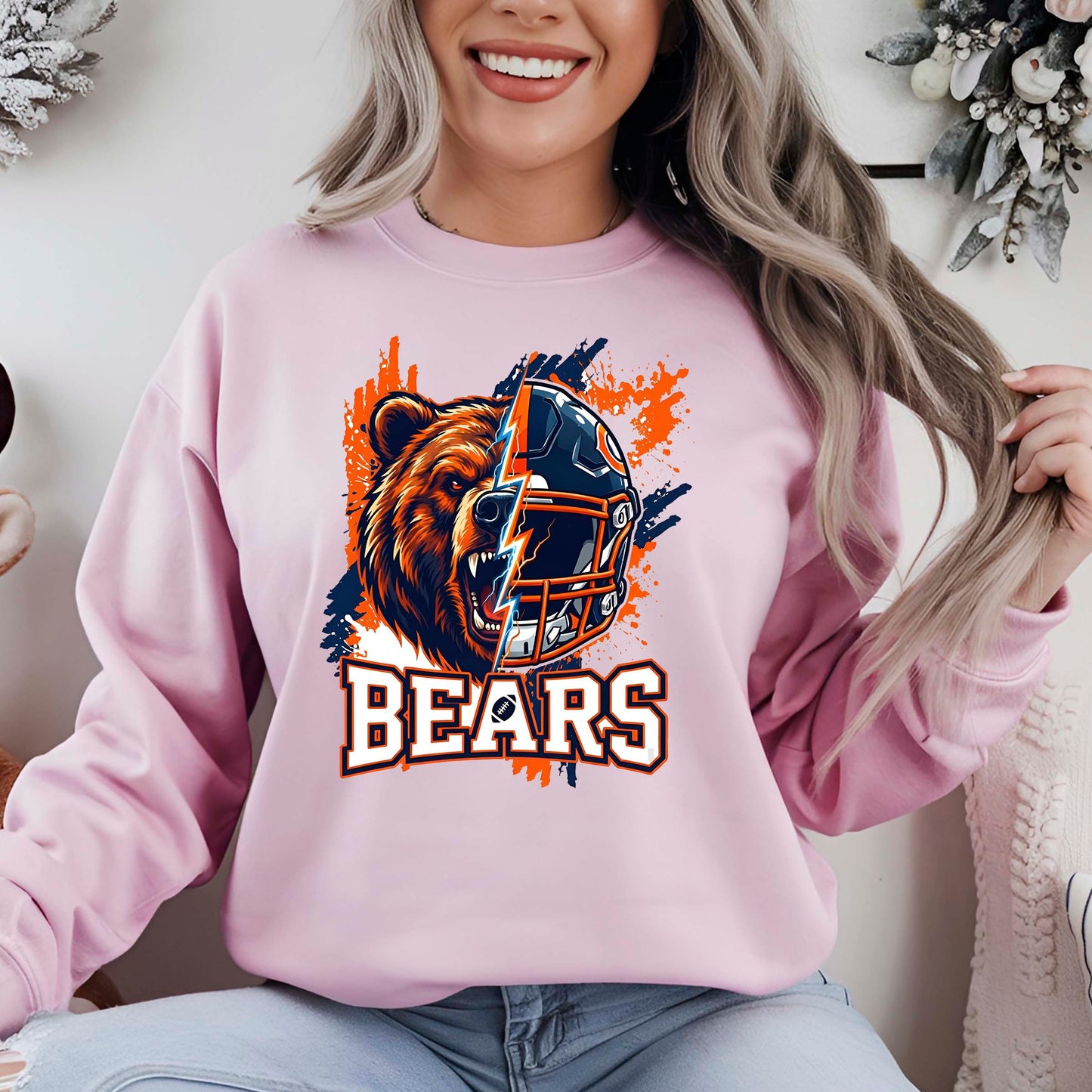 Chicago Football Bear DTF Transfer