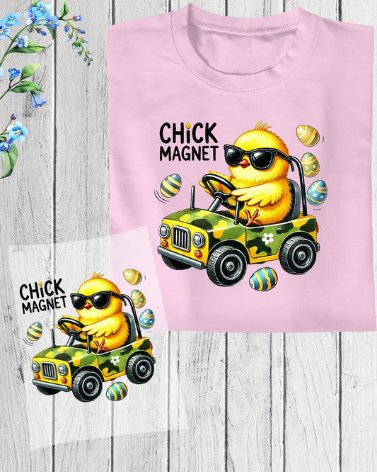 Chick Magnet Ready to Press DTF Transfer