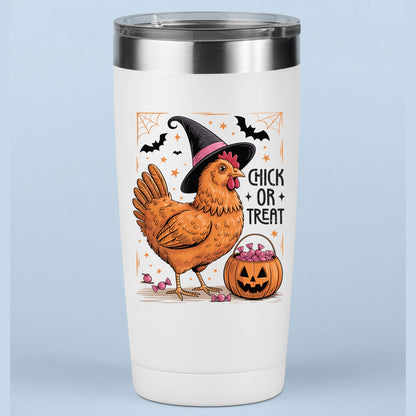 Chick or Treat Funny Fall Chicken DTF Transfer