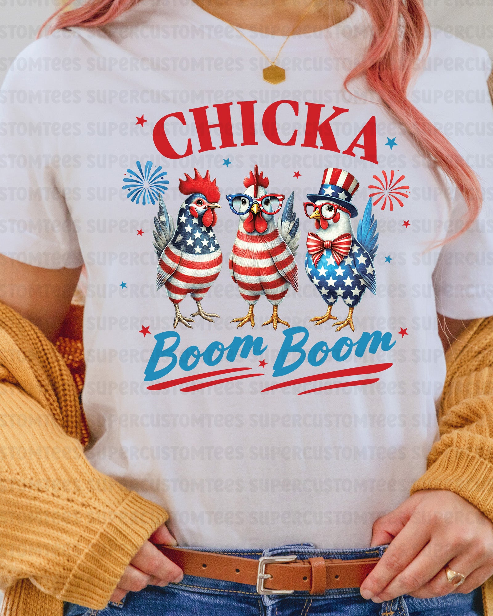 Chicka Boom Boom Heat Transfer for Shirts