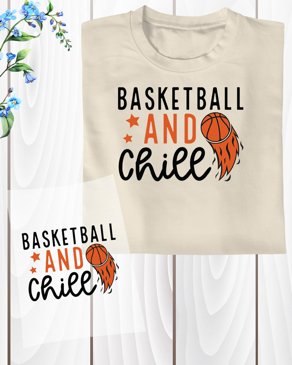 Chill Basketball DTF Transfer Film