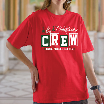 Christmas Crew Family Matching T Shirts