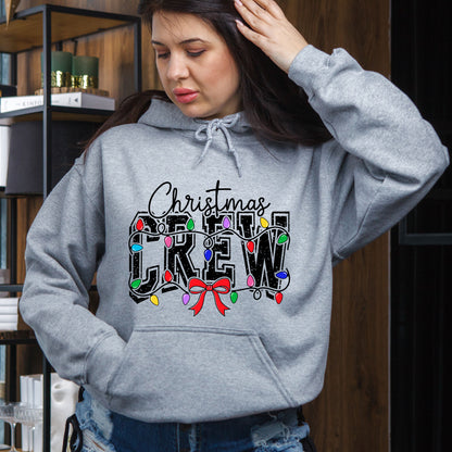Christmas Crew Premade Gang Sheet DTF Transfer Ready to Press, Holiday Christmas Squad Heat Transfer Designs, Iron on Transfers For Shirts