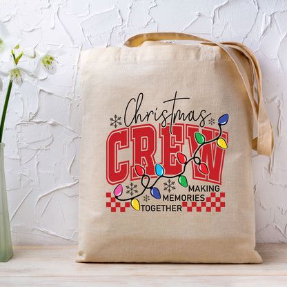 Christmas Crew Premade Gang Sheet DTF Transfer Ready to Press, Holiday Christmas Squad Heat Transfer Designs, Iron on Transfers For Shirts