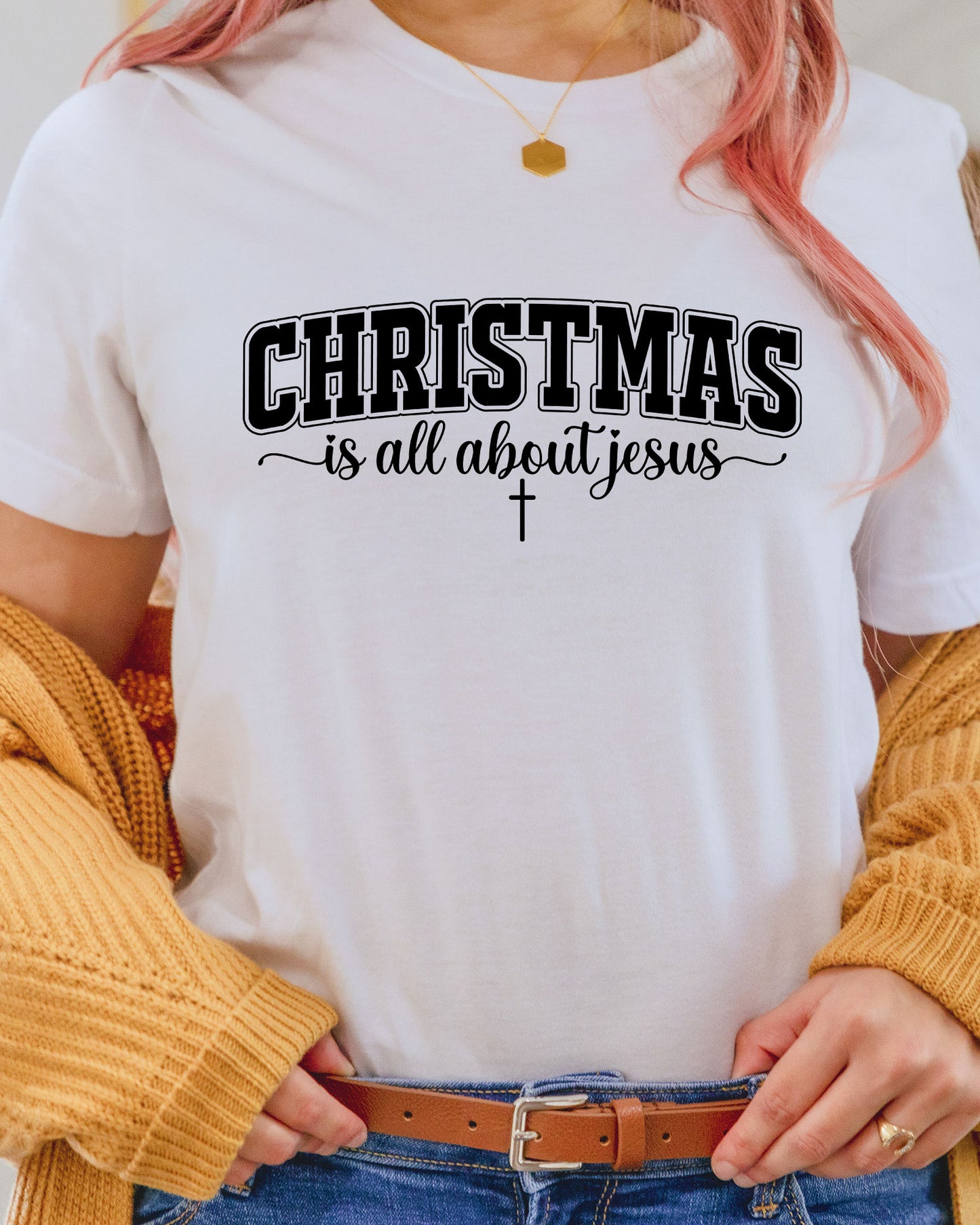 Christian Christmas DTF Transfer
