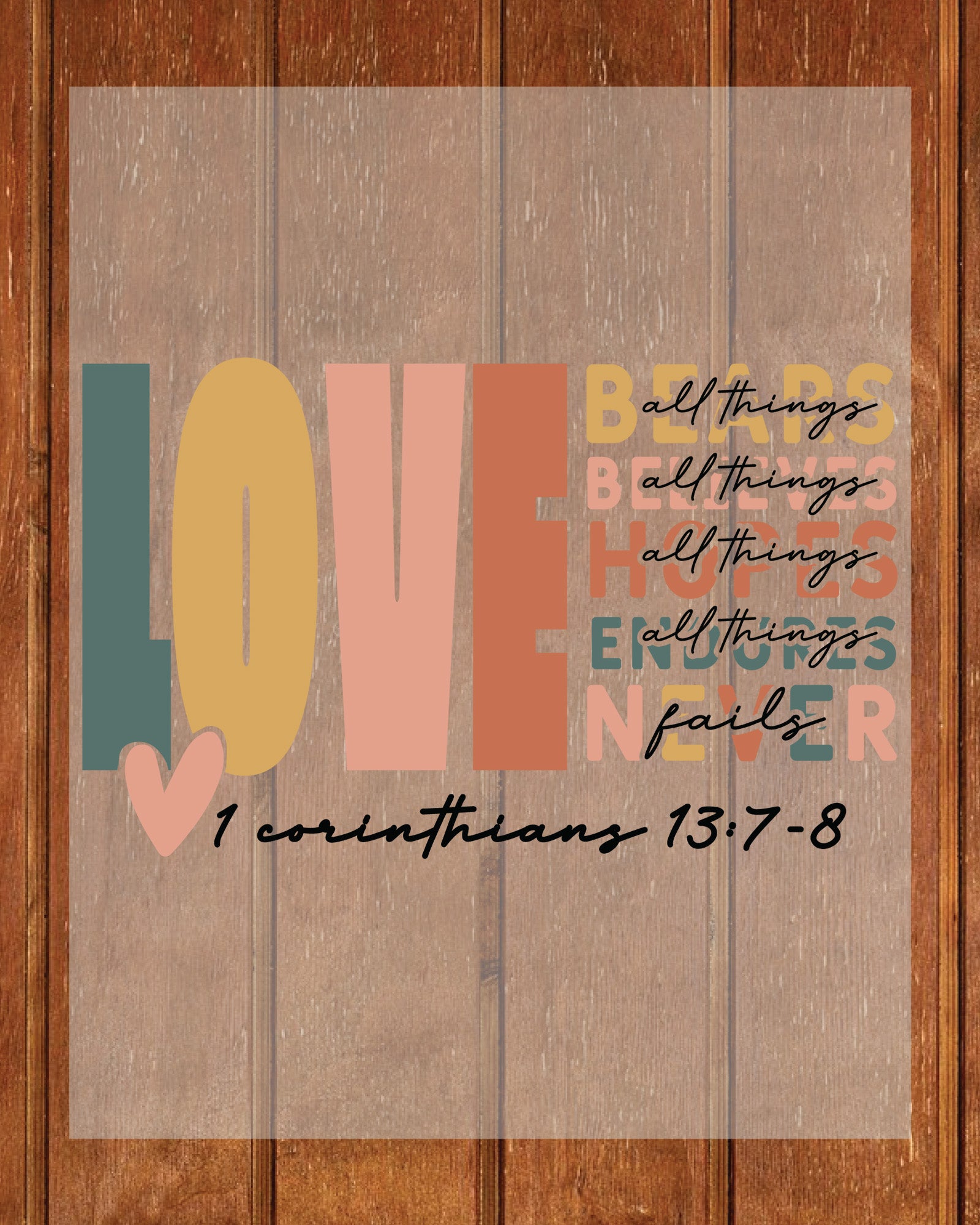 Christian DTF Transfer