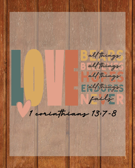 Christian DTF Transfer