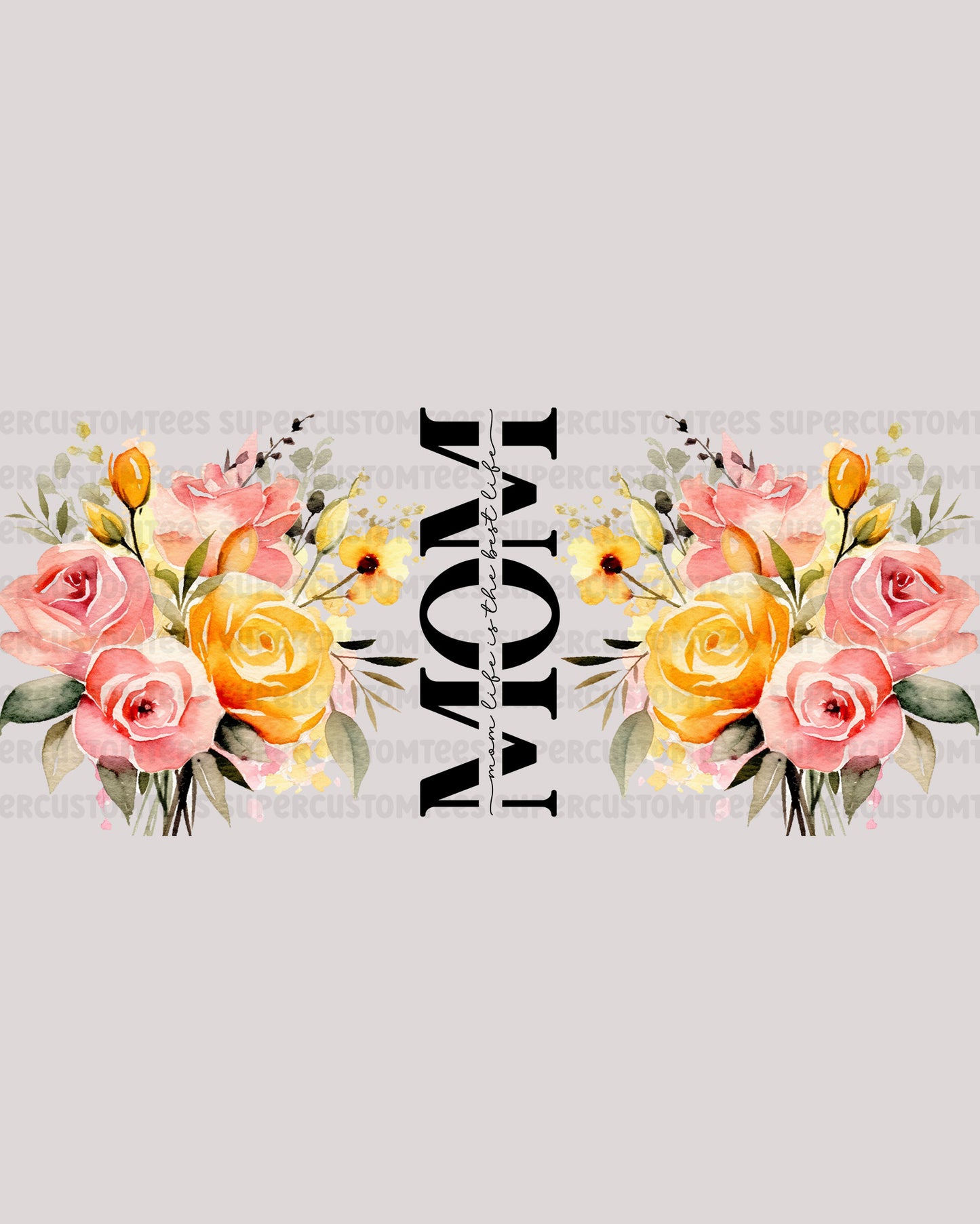 Christian Mom Glass Tumbler UV DTF Sticker