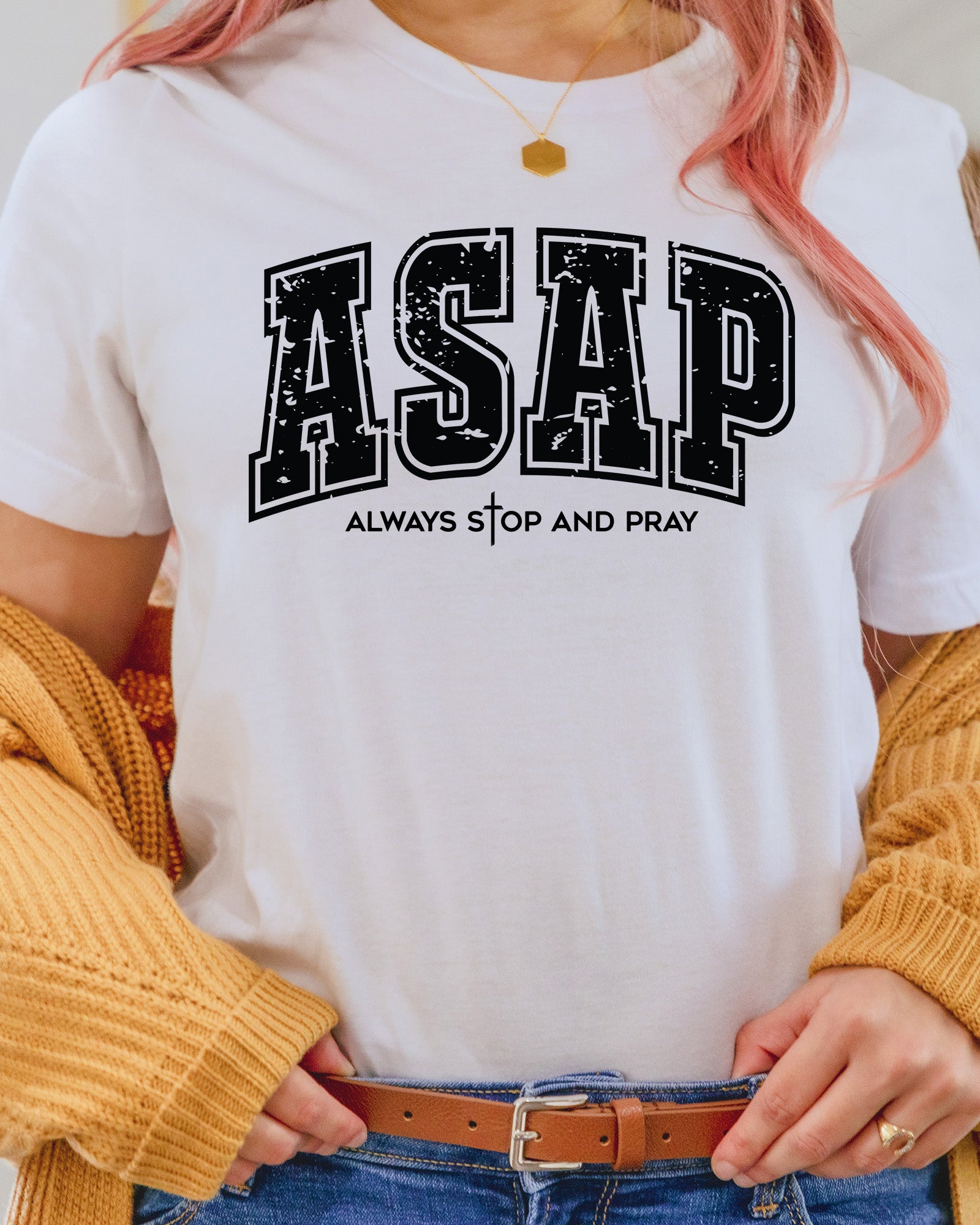 Christian Pray Prayer Religious DTF Transfer