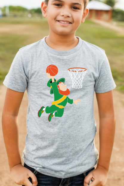 Christian St Patrick's Day Sweatshirt Volleyball Player
