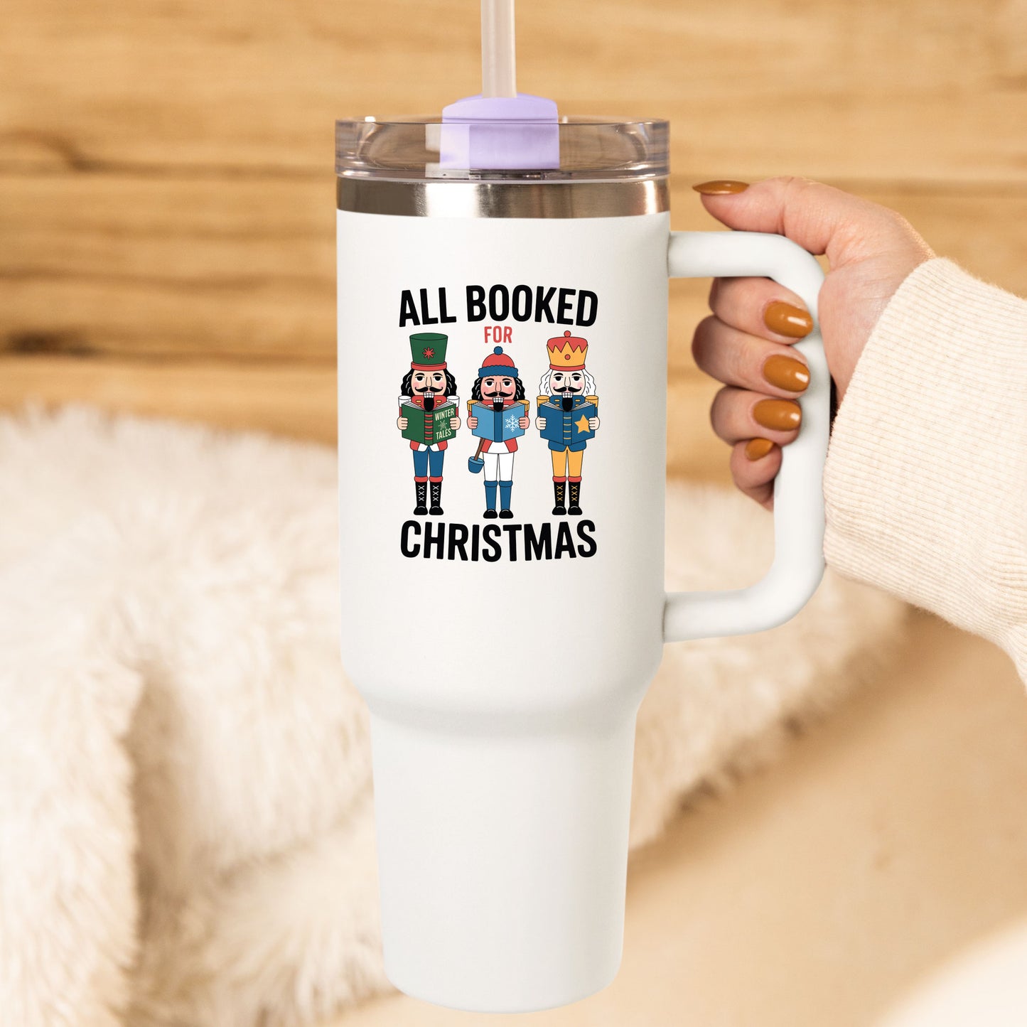 Christmas Bookish DTF Transfer Nutcracker Ready to Press