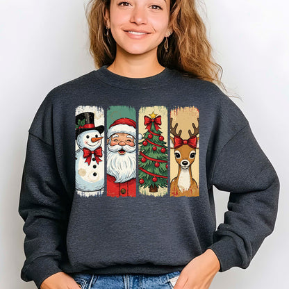 Christmas Coquette Bow Tree DTF Transfer, Holiday Heat Press Design, Xmas Shirt Print, UV DTF Sticker, Retro Christmas Gift