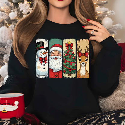 Christmas Coquette Bow Tree DTF Transfer, Holiday Heat Press Design, Xmas Shirt Print, UV DTF Sticker, Retro Christmas Gift