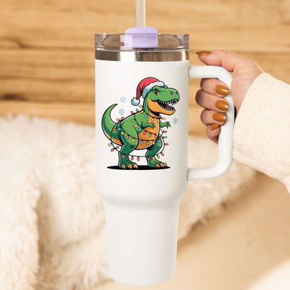 Christmas Dinosaur DTF Transfers