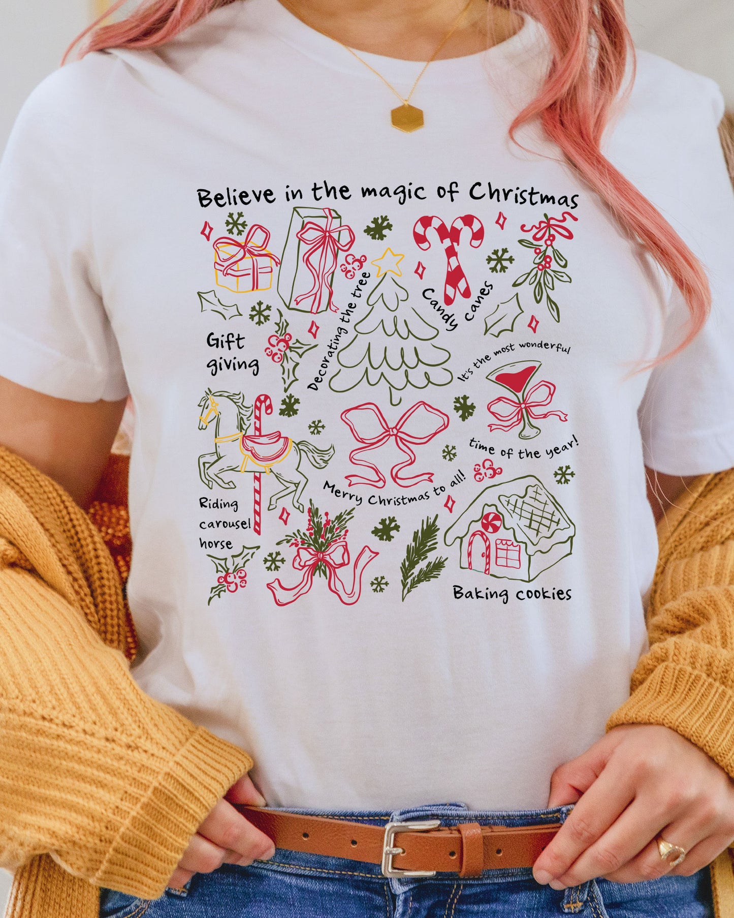 Christmas Doodles DTF Transfers