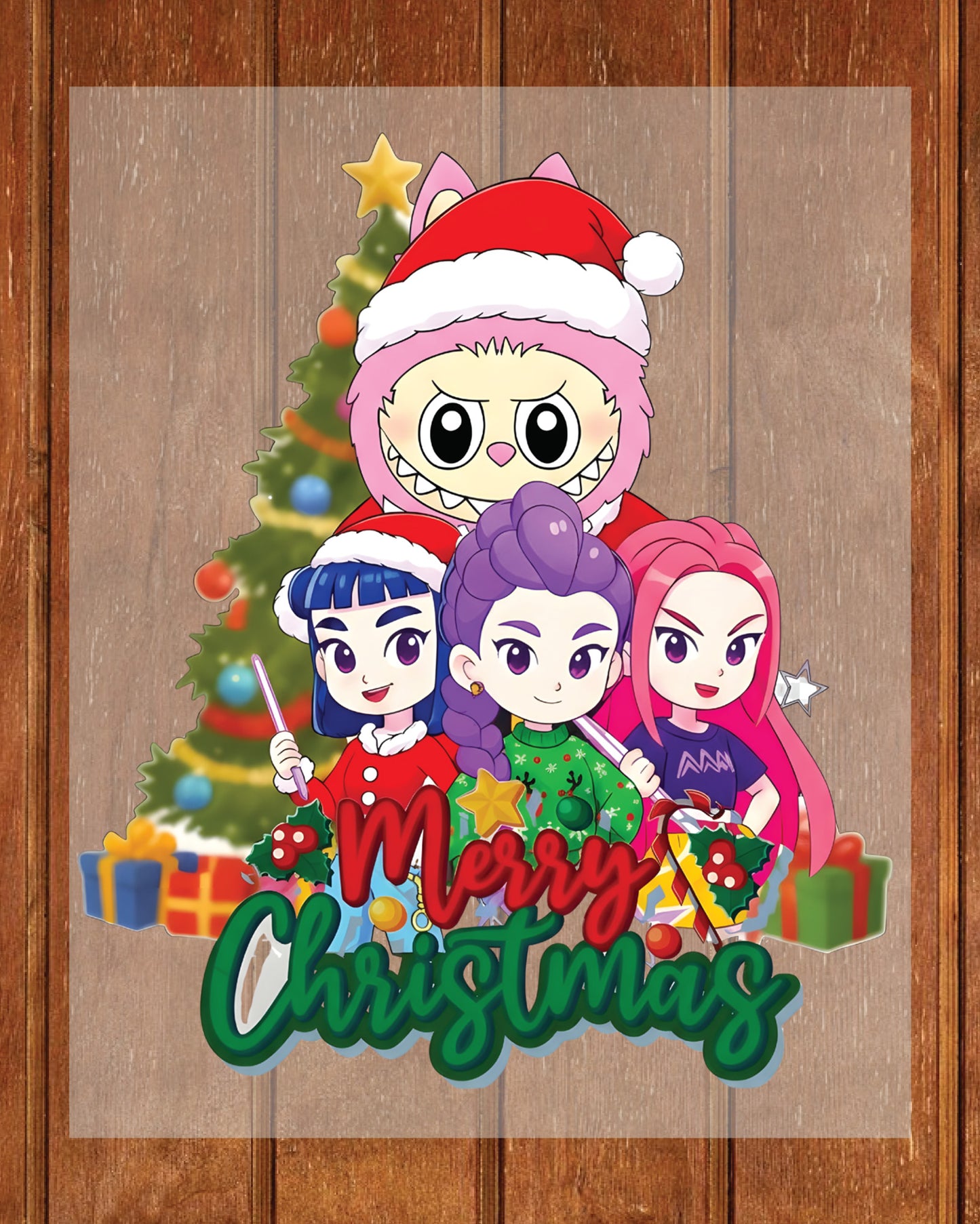 Christmas DTF Transfer