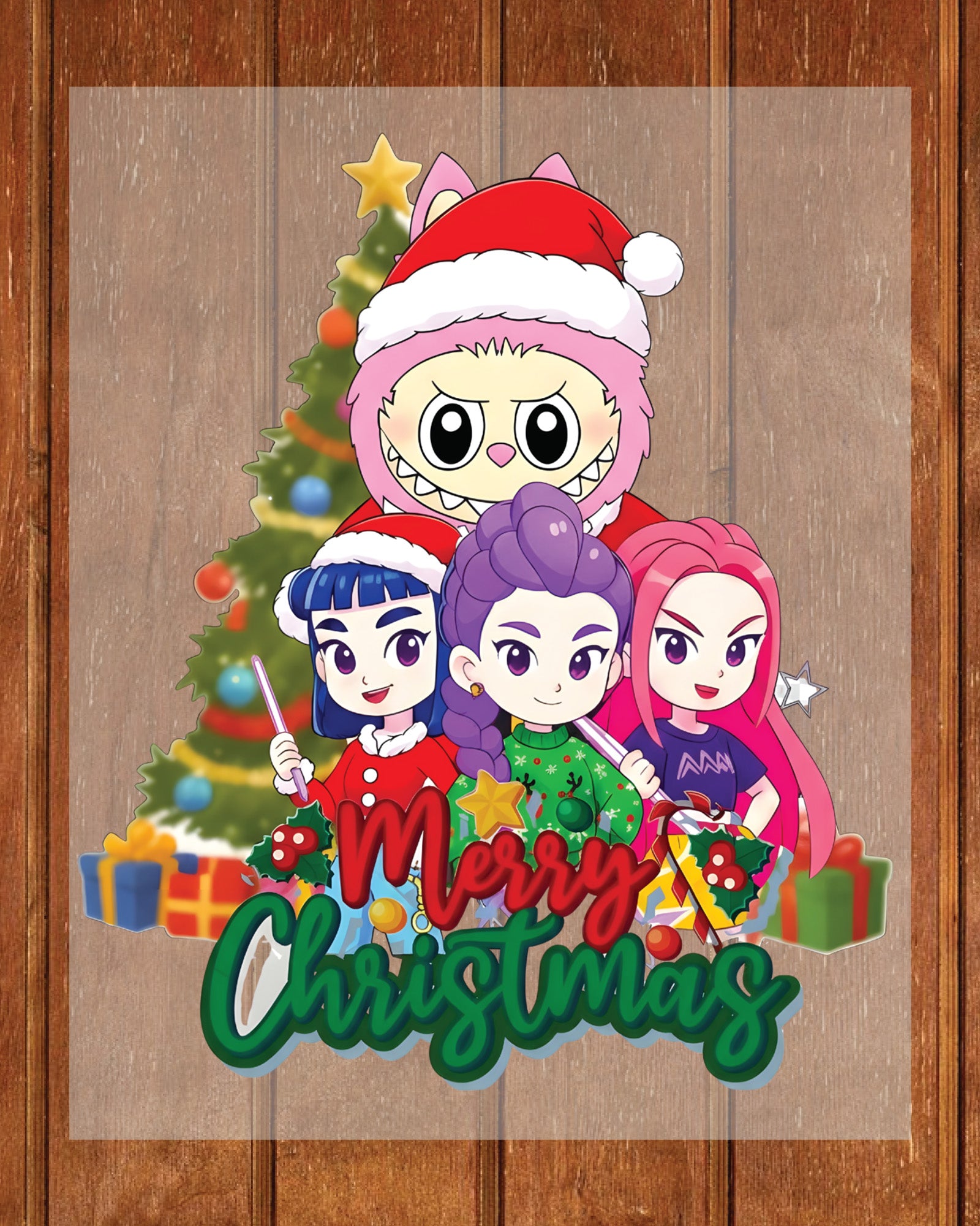 Christmas DTF Transfer