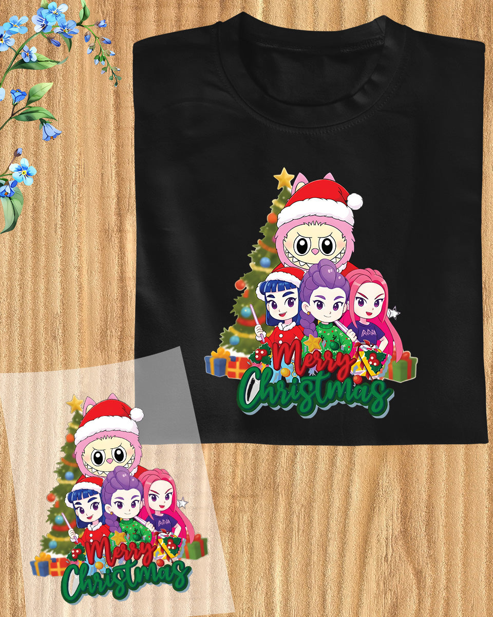 Christmas DTF Transfer