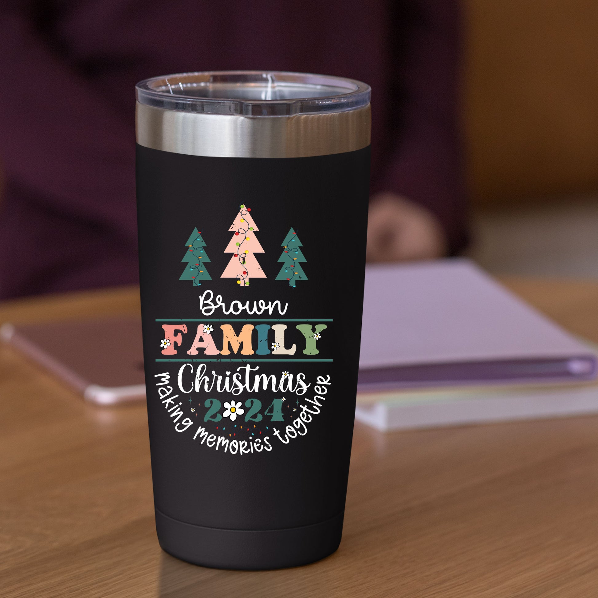 Christmas Family Name DTF Transfer Making Memories Together