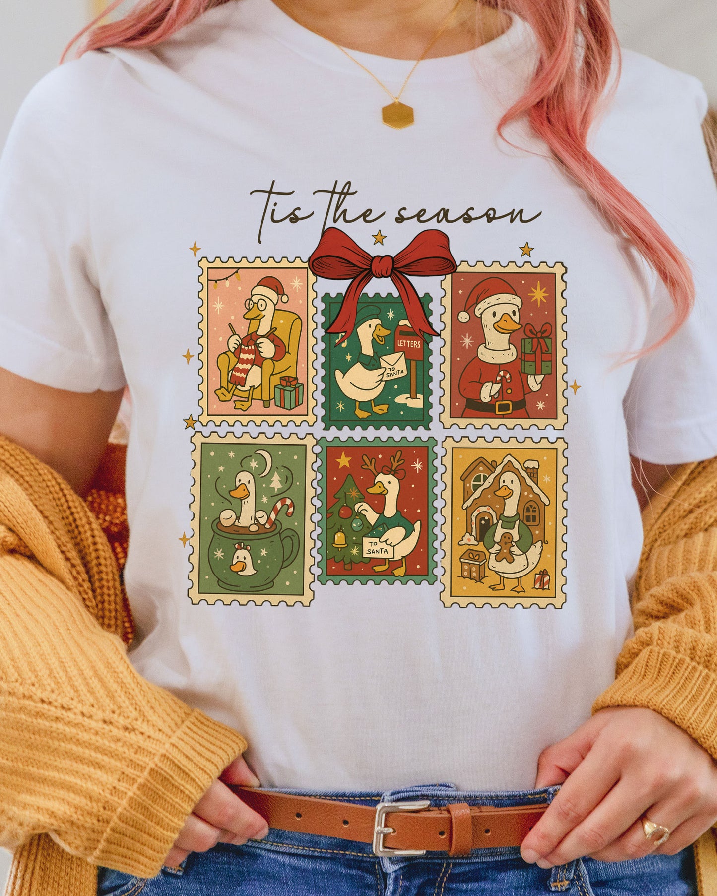 Christmas Funny Silly Goose DTF Transfers