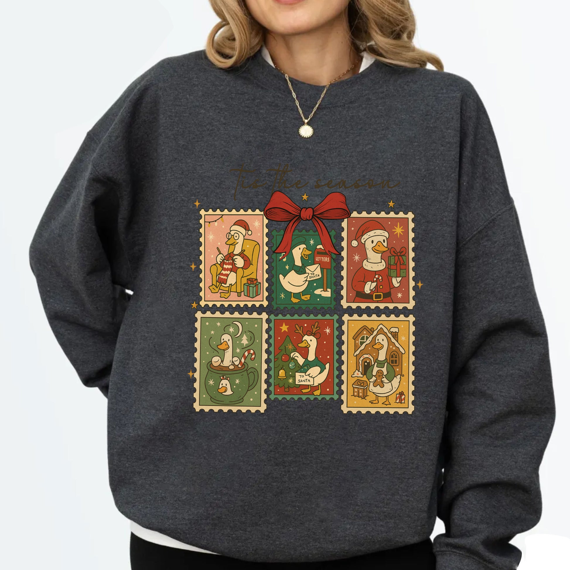 Christmas Funny Silly Goose DTF Transfers