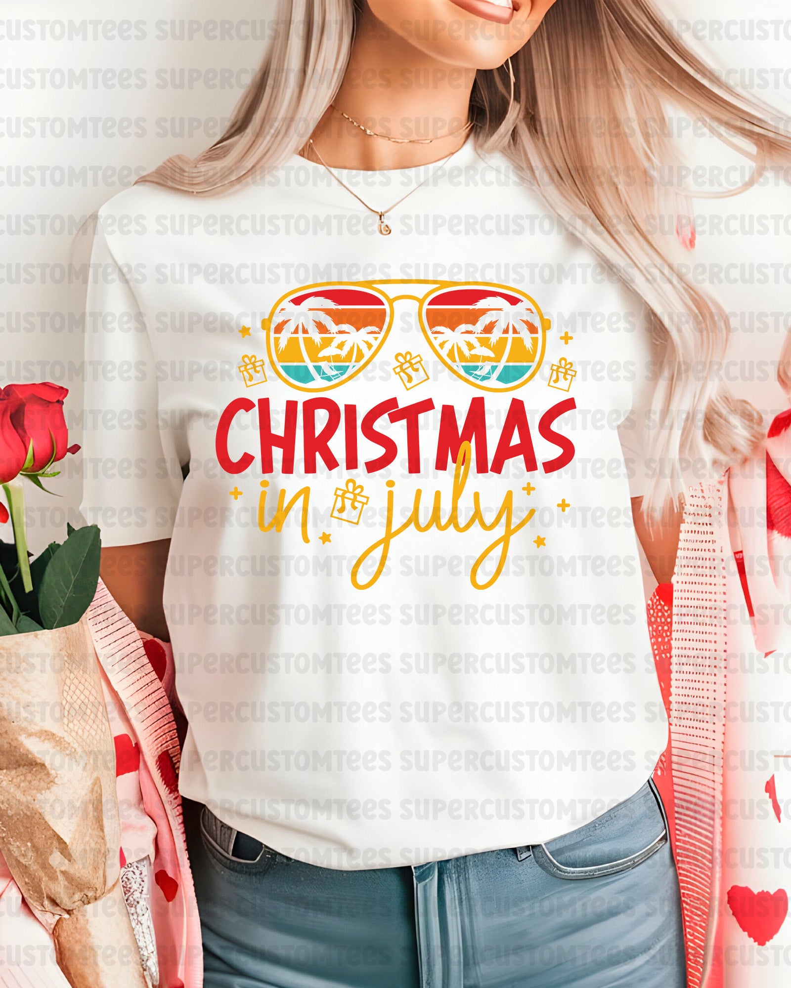 Christmas in July DTF Transfer