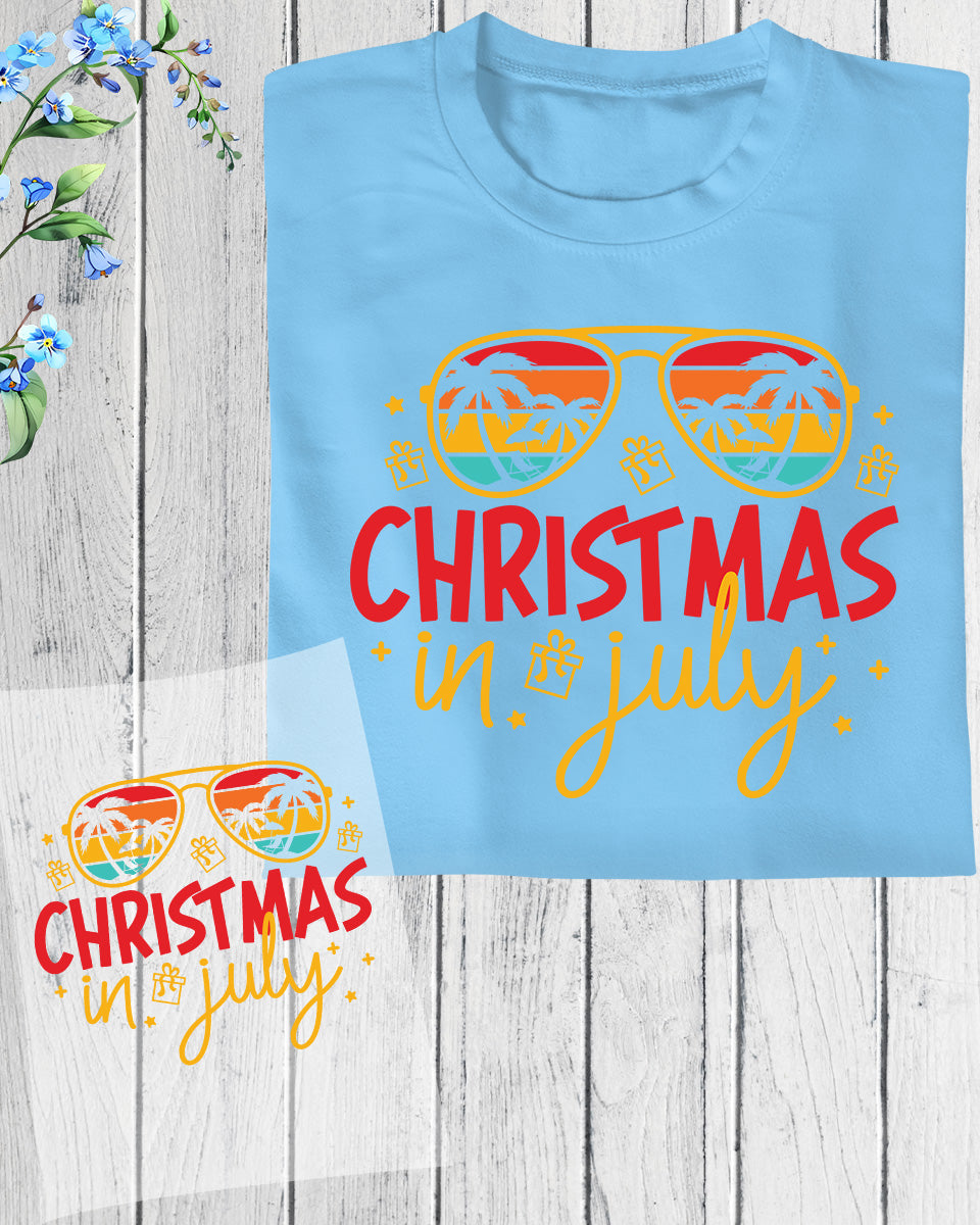 Christmas in July DTF Transfer