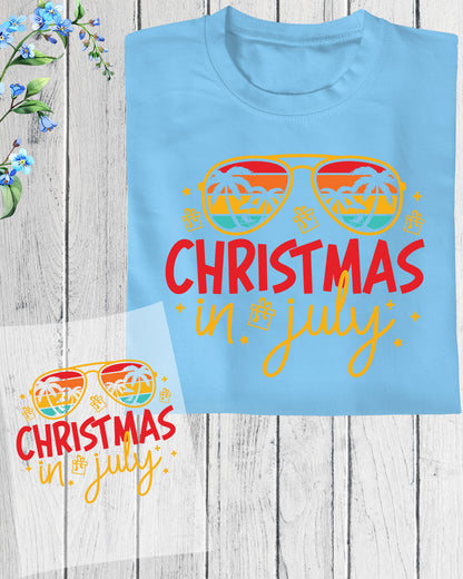 Christmas in July DTF Transfer