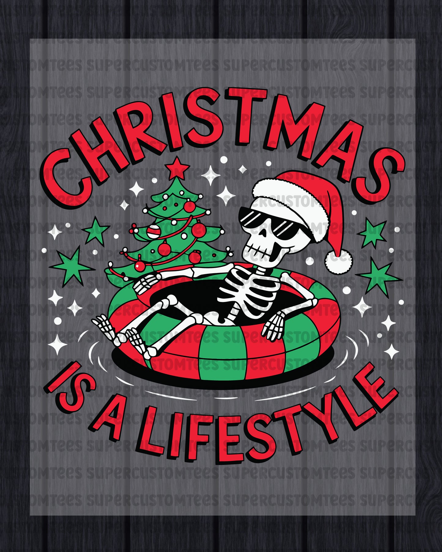 Christmas in July party Heat Transfer for Shirts