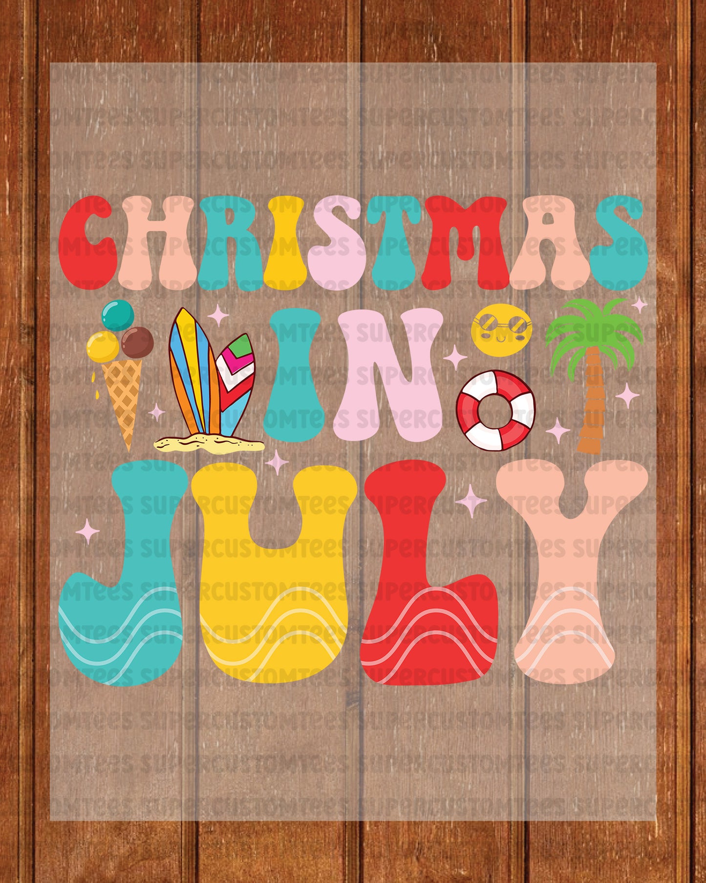 Christmas in July Ready to Press