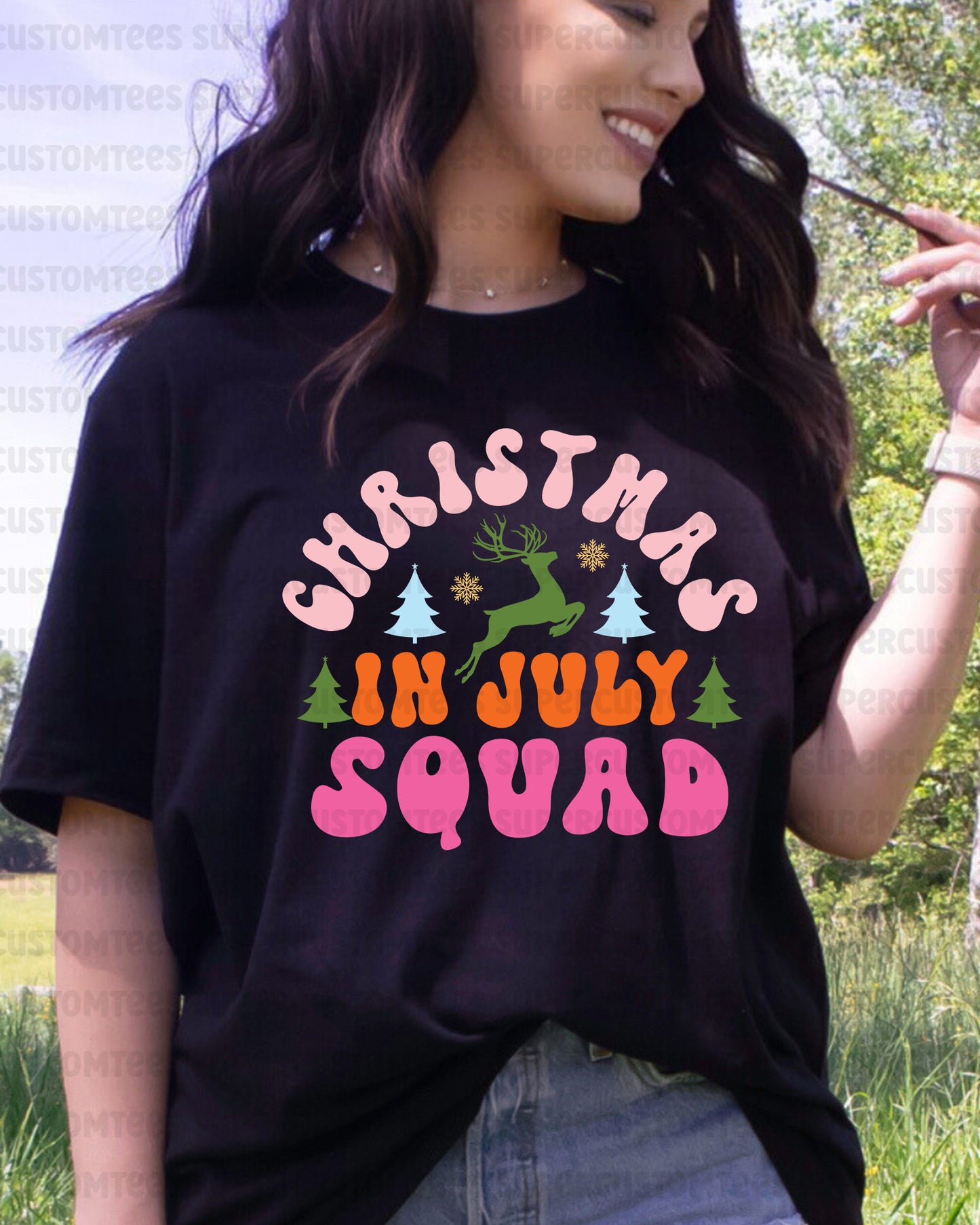 Christmas In July Squad DTF Transfer