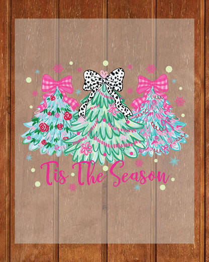 Christmas Pastel Tree  DTF Transfers