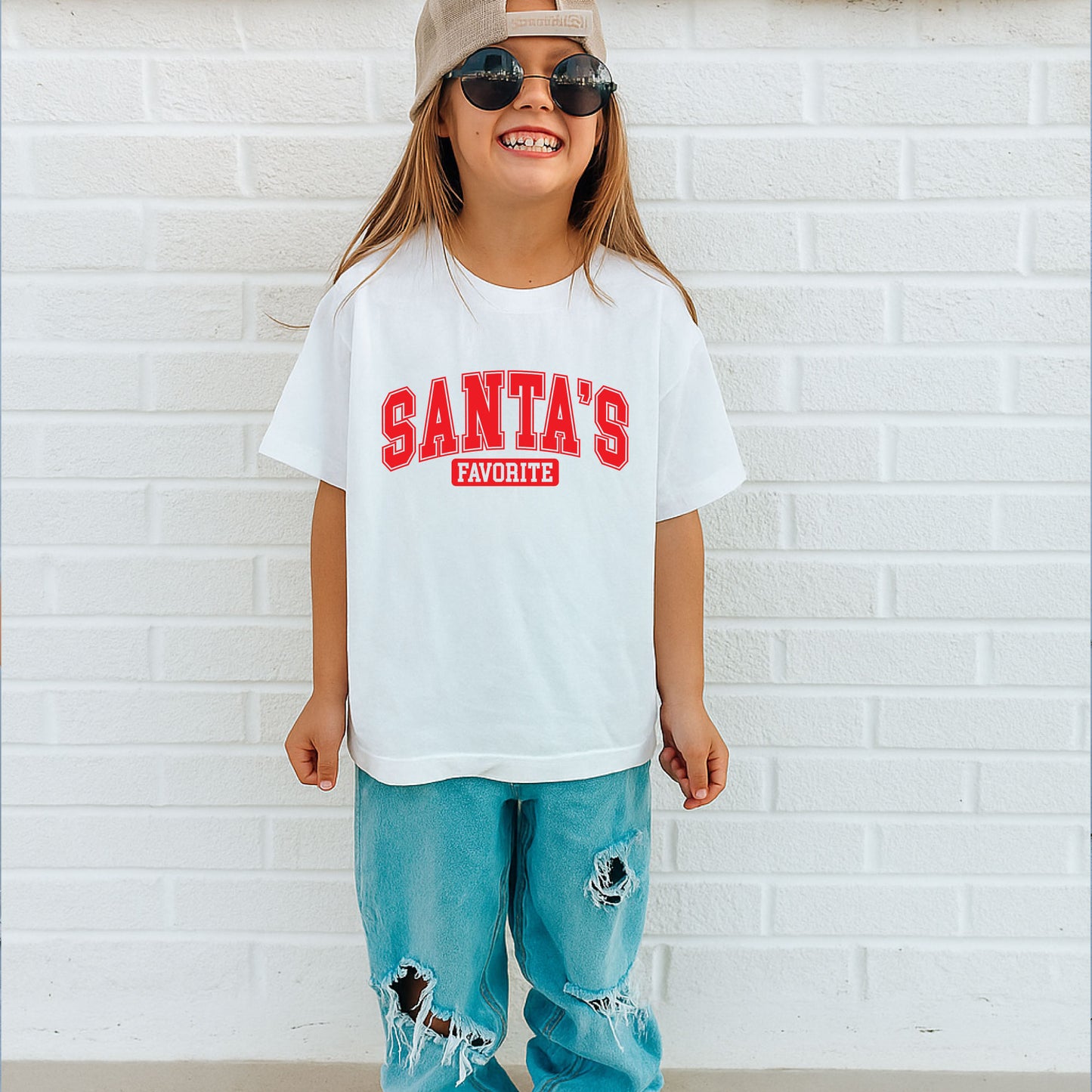 Christmas Sweatshirt, Santas Favorite Christmas Sweatshirt, Festive Holiday Shirts, Womens Christmas Top, Funny Christmas Tees