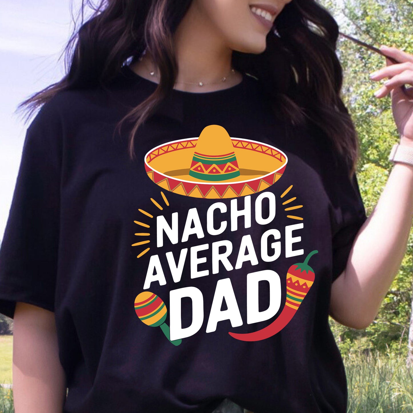 Cinco De Mayo Dad DTF Transfer