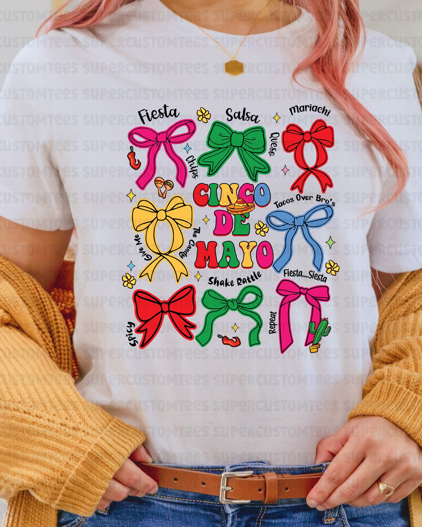 Cinco De Mayo DTF Transfer Ready to Press