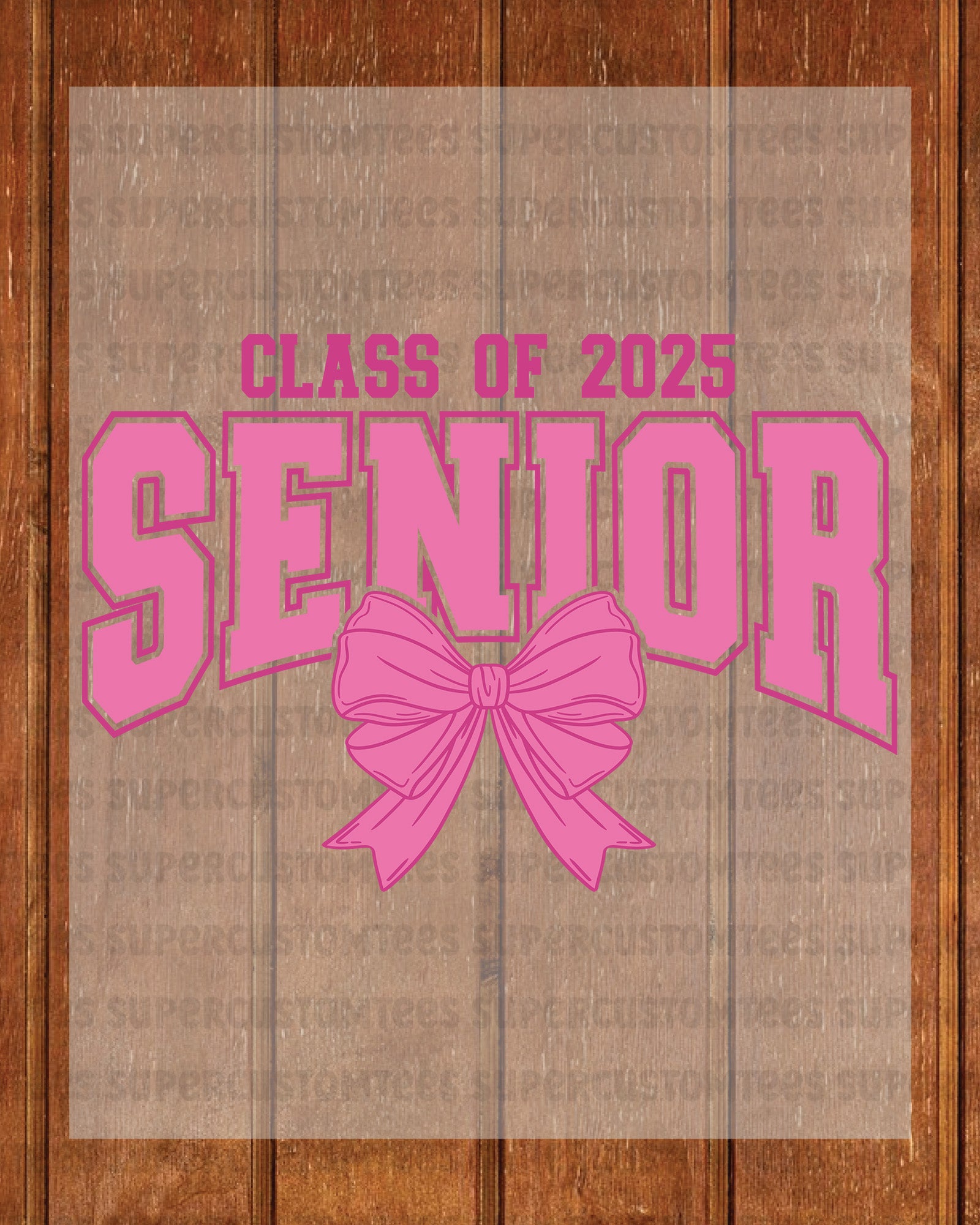 Class of 2025 Senior Bow DTF Transfer