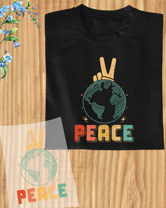 Climate Change Awareness DTF Transfer Ready to Press