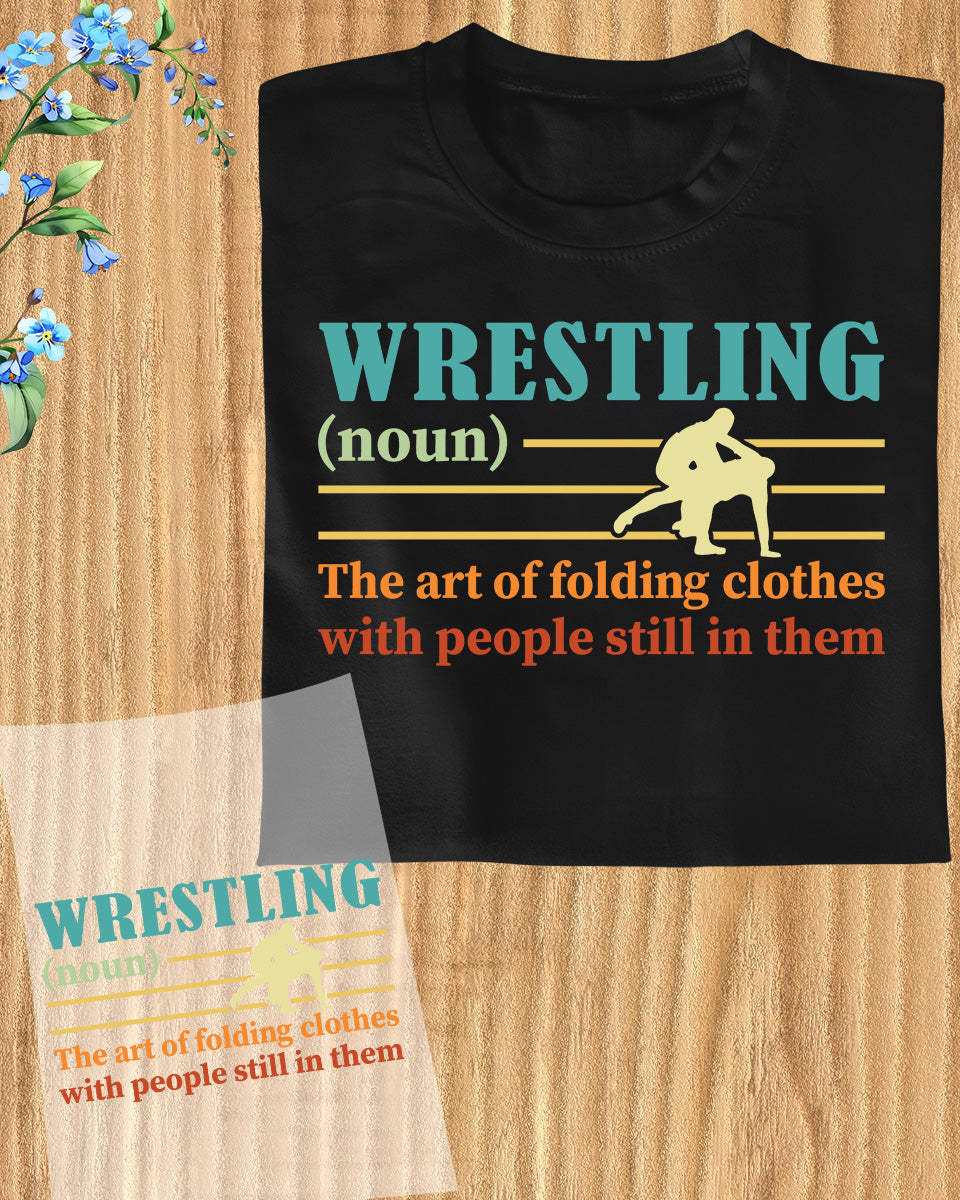 Wrestling Definition DTF Transfer Film