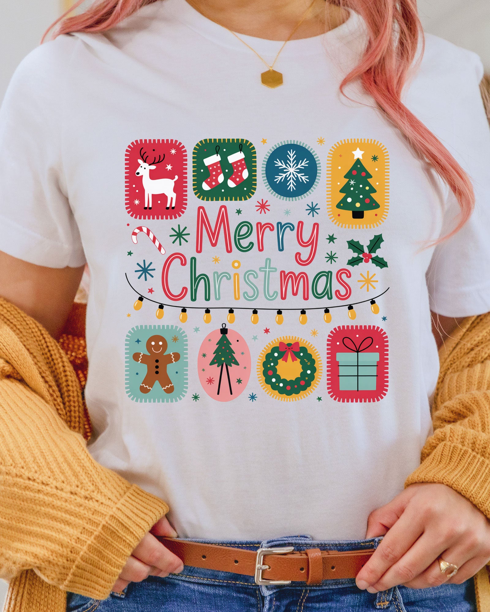 CMerry Christmas DTF Transfer