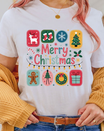 CMerry Christmas DTF Transfer