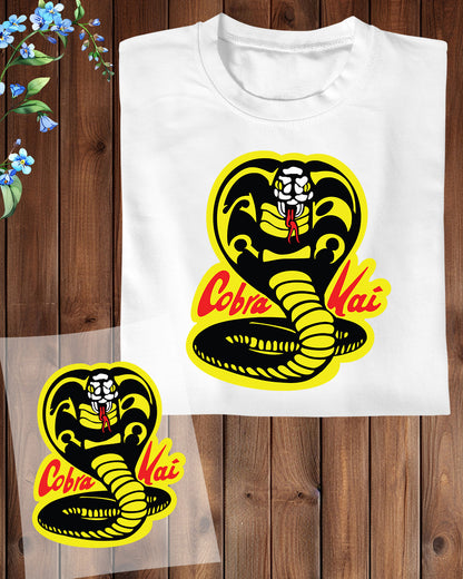 Cobra Kai Ready to Press Heat Transfers