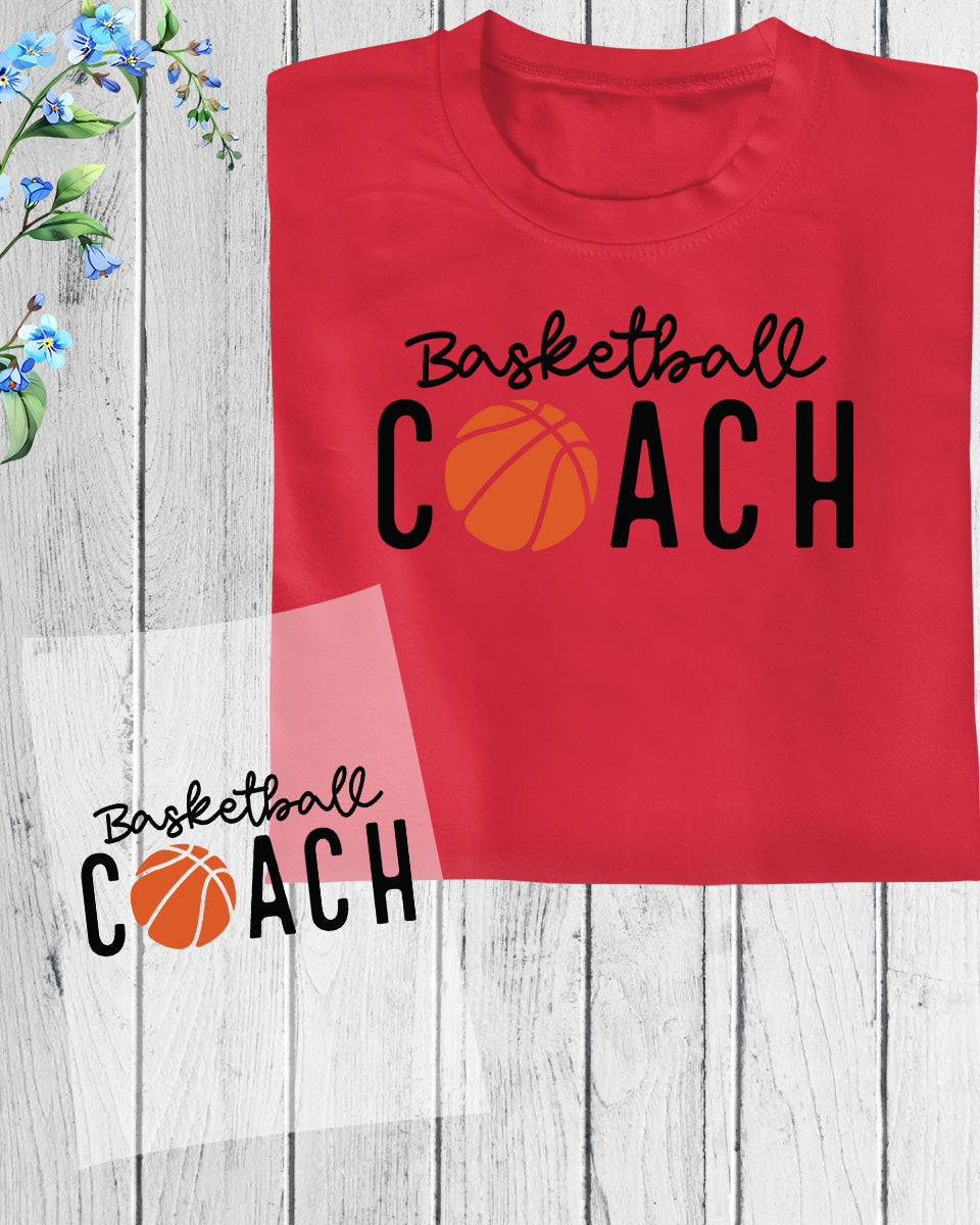 Basketball Coach Gift DTF Transfer Film